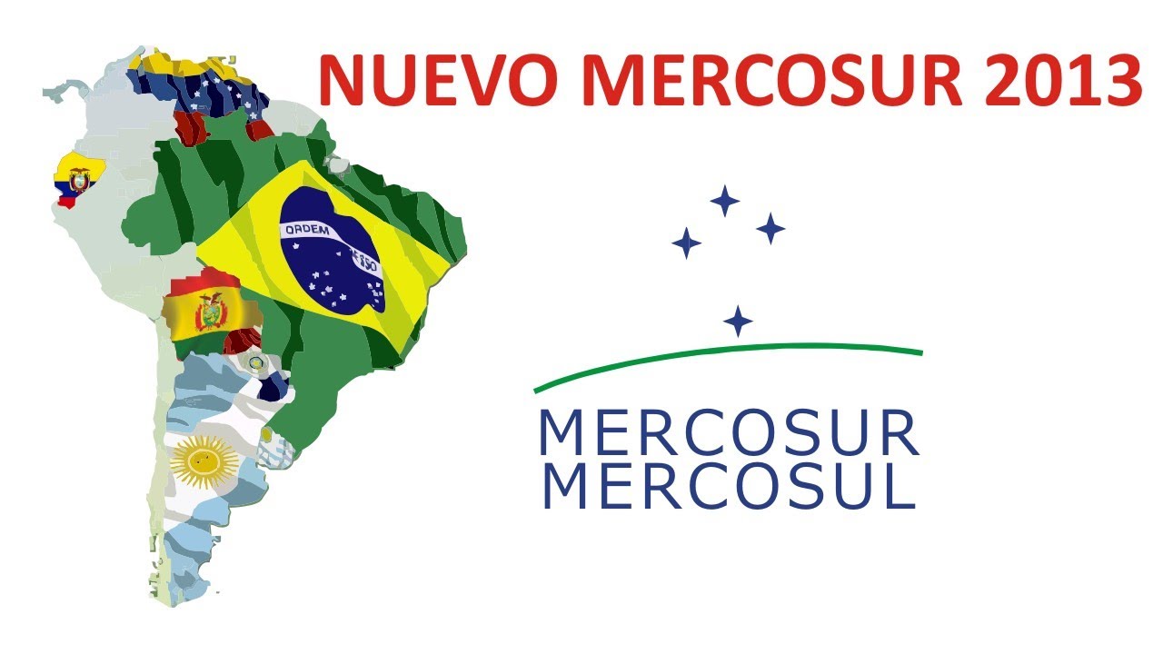 Mercosur map